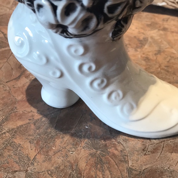 Vintage Victorian ceramic pull on boot collectible - Picture 6 of 12